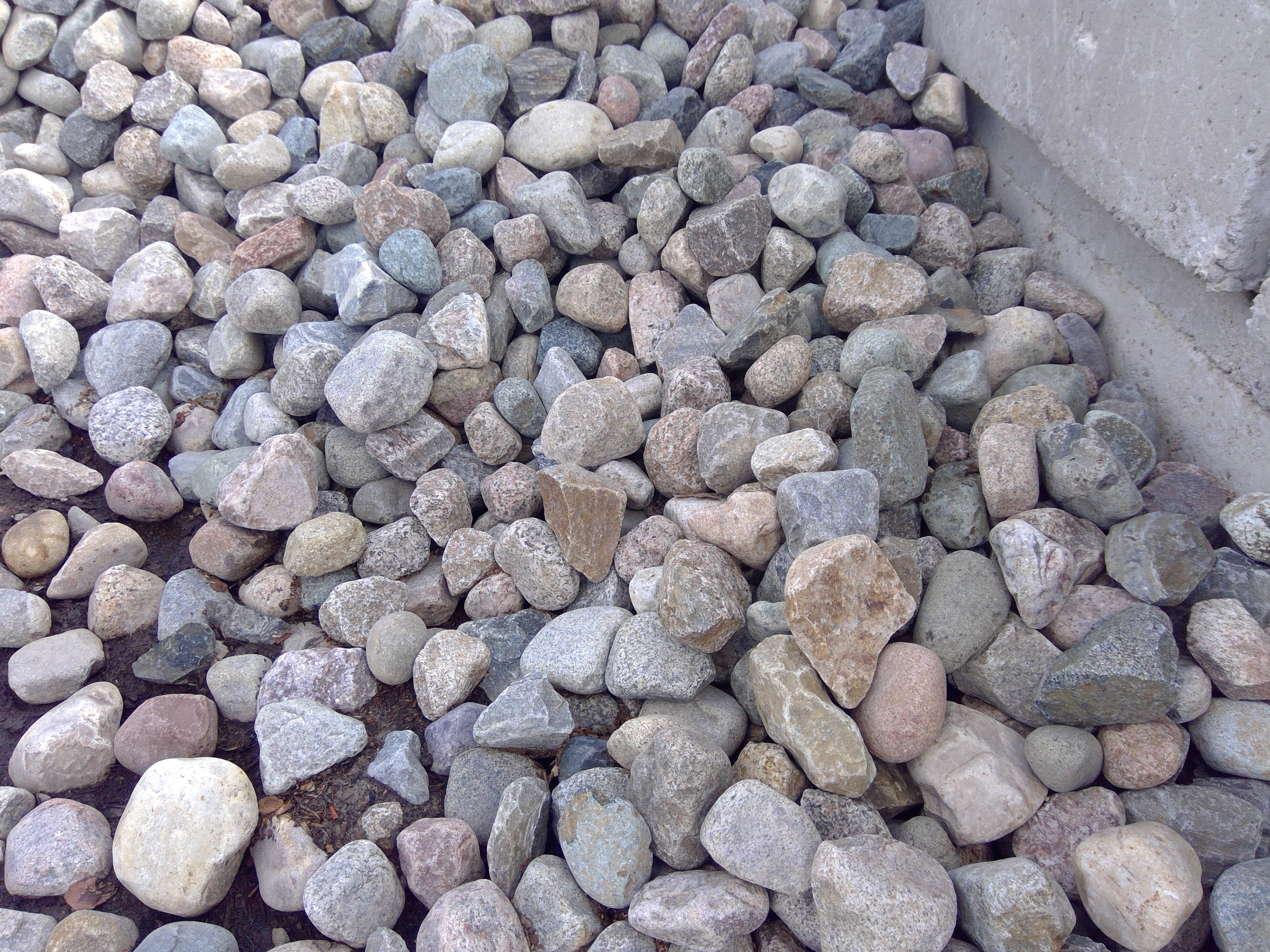 Granite Cobbles 4-8″